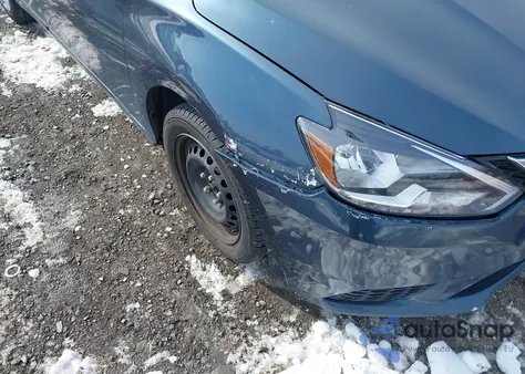 2016 Nissan Sentra Sv из США, поврежденный, VIN 3N1AB7AP9GY295234